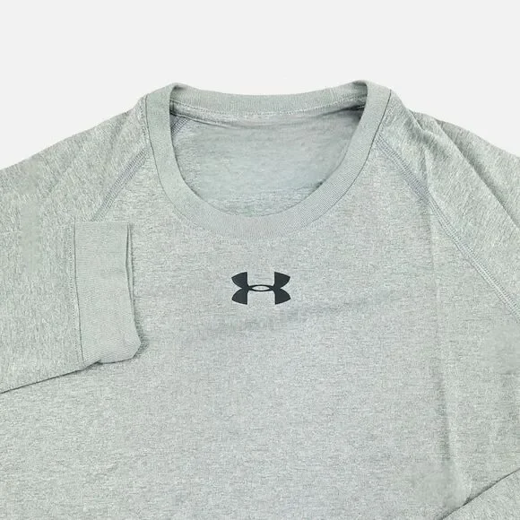 Under Armour Men's Gray Long Sleeve Shirt - Picture 2 of 9